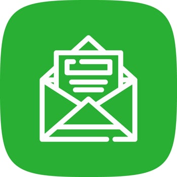 Open Email Creative Icon Design vector