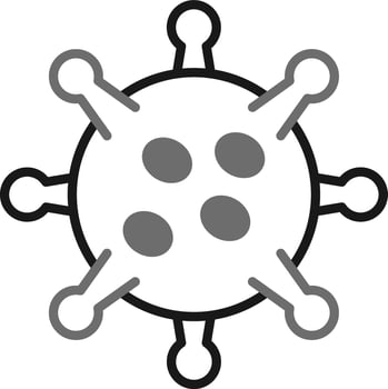 Virus Vector Icon