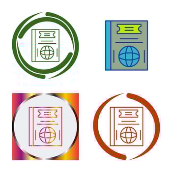 Passport Vector Icon