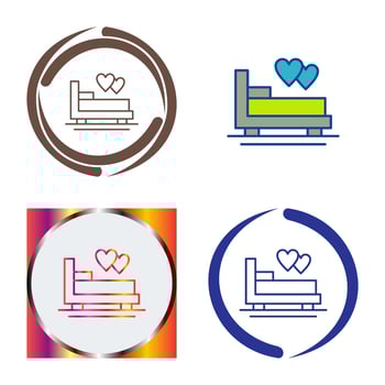 Honeymoon Vector Icon