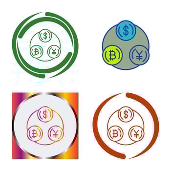 Currency Exchange Vector Icon