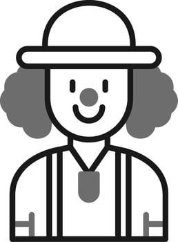 Clown Vector Icon