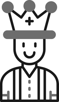King Vector Icon