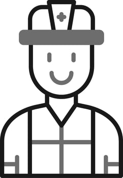 Firefighter Vector Icon