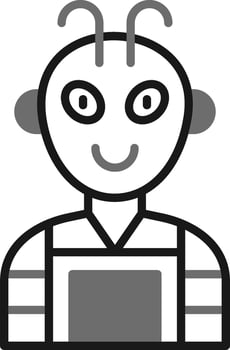 Alien Vector Icon