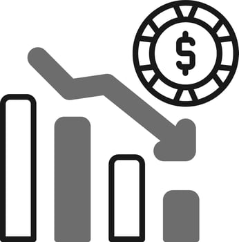 Bar Chart Vector Icon