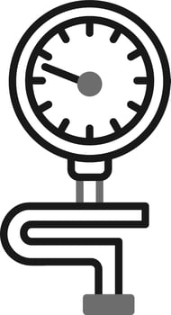 Pressure Vector Icon