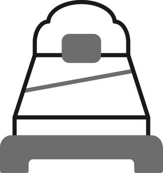 Single Bed Vector Icon