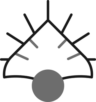 Fan Palm Vector Icon