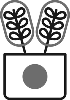 Calathea Vector Icon