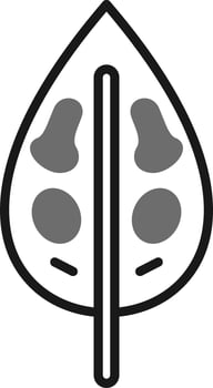 Dieffenbachia Vector Icon