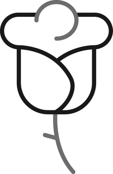 Rose Vector Icon