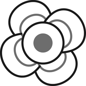 Begonia Vector Icon