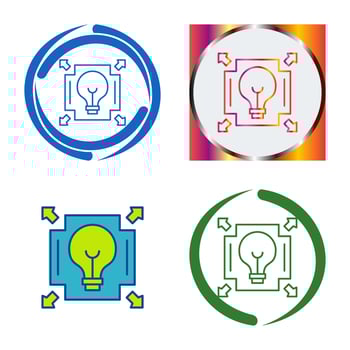 Diffusion Vector Icon