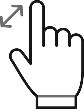 Zoom Out Vector Icon
