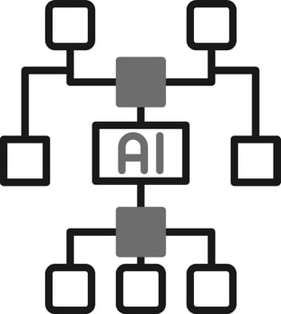 Artificial Intelligence Vector Icon