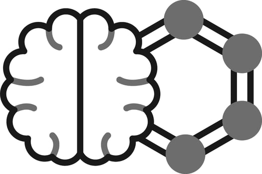 Deep Learning Vector Icon