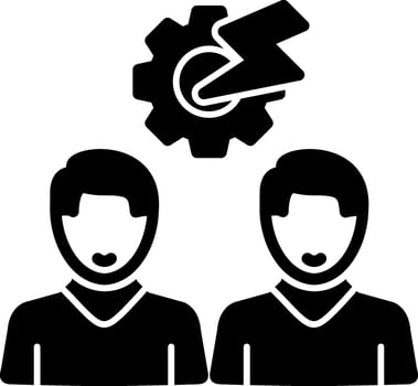 Conflict Resolution Vector Icon Design