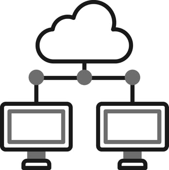 Cloud Computing Vector Icon