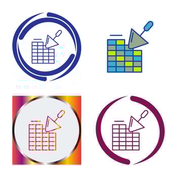 Brickwall Vector Icon