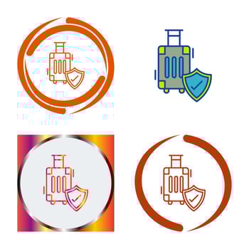 Travel Protection Vector Icon