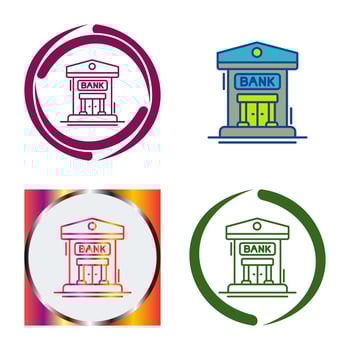Bank Vector Icon
