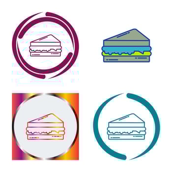 Sandwich Vector Icon
