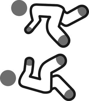 Flying Vector Icon