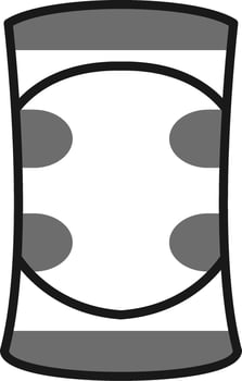 Knee Pad Vector Icon