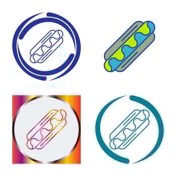 Hotdog Vector Icon