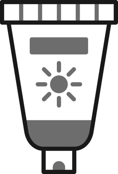 Sunscreen Vector Icon