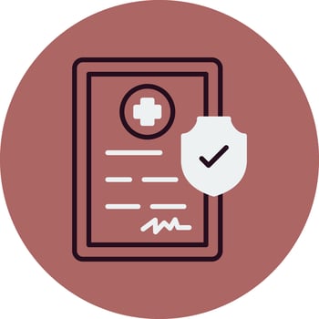Health Insurance Vector Icon