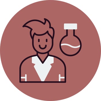 Scientist Vector Icon