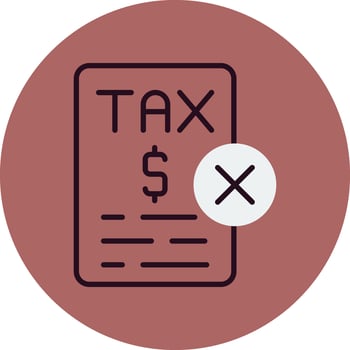 Taxes Vector Icon