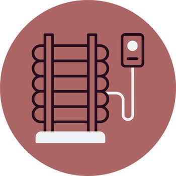 Anti Decubitus Mattress Vector Icon