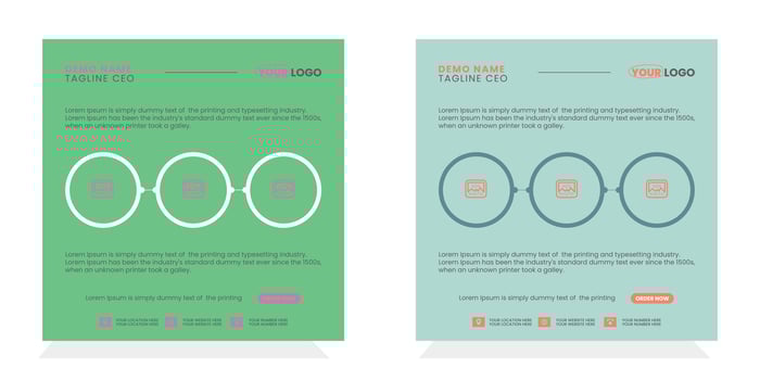 Social Media Post Design vector