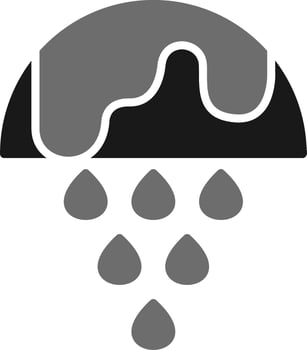 Melting Vector Icon