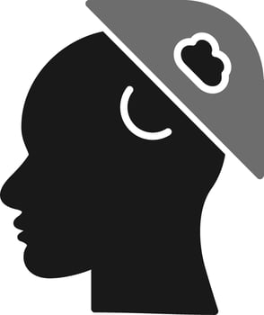 Transcraneal Magnetic Stimu Vector Icon