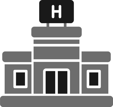 Hospital Vector Icon