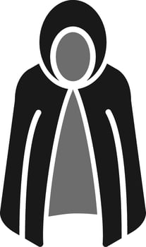 Invisible Cloak Vector Icon