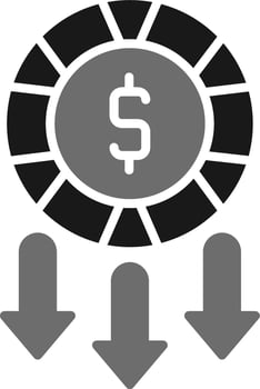 Decrease Vector Icon