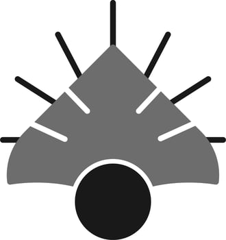 Fan Palm Vector Icon