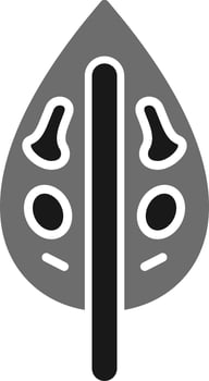 Dieffenbachia Vector Icon