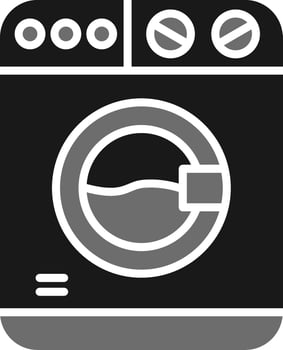 Washing Machine Vector Icon