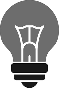 Light Bulb Vector Icon