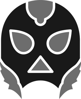 Wrestling Masks Vector Icon