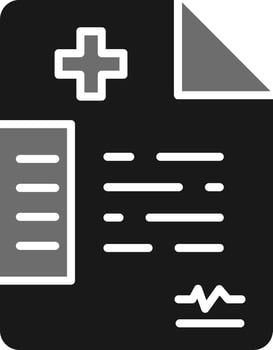 Medical Records Vector Icon