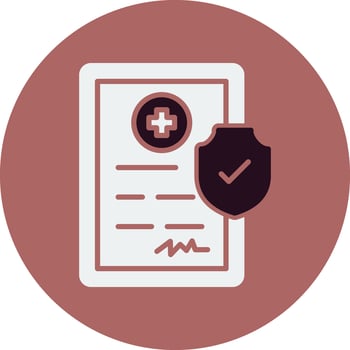 Health Insurance Vector Icon