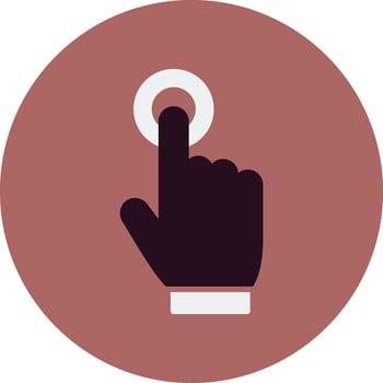 Double Tap Vector Icon