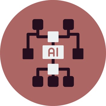 Artificial Intelligence Vector Icon